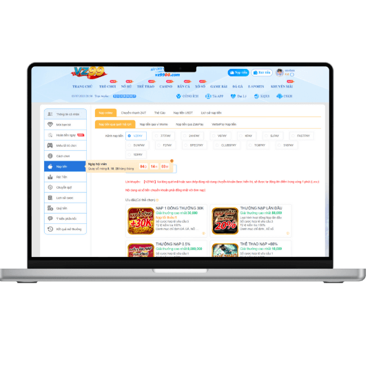 TRANG CHỦ 131 02: Cấp vốn vào ví game